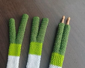 Drum Stick Holder: knitted storage bag  Drum Stick Case- Drummer Gift