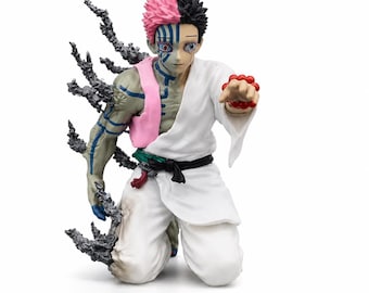 PVC-figuur Demon Slayer Akaza: Kimetsu no Yaiba anime verzamelbeeld (14 cm)