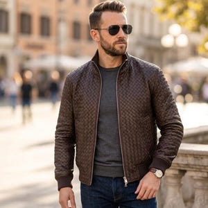 Colombia Leather Jacket - Etsy
