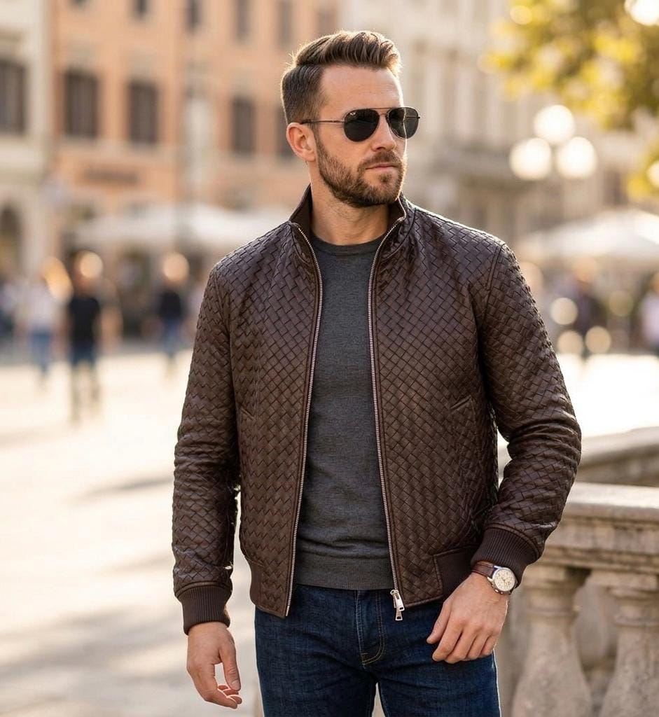 Colombia Leather Jacket - Etsy