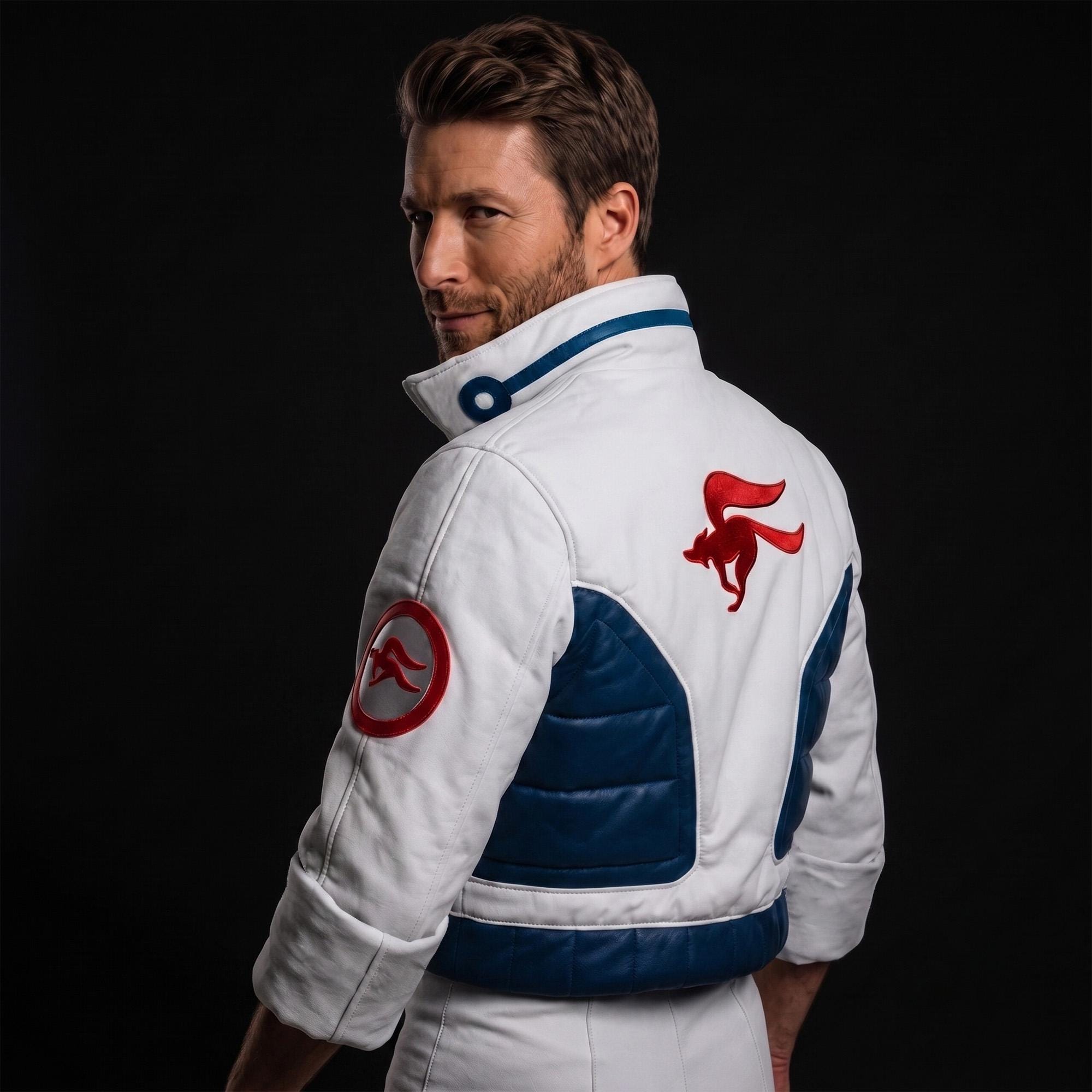 Star Fox Mccloud Leather Jacket | Nintendo Cosplay Biker Coat