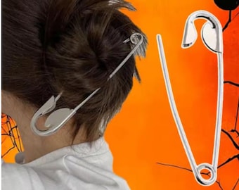 New Large Safety Pin Metal Hairpins Headwear For Women Girls