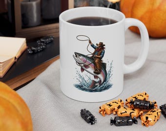 Sea Otter Illustration Mug | Ceramic Coffee Cup (11oz, 15oz)
