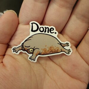 Frumpy Friends - Mini Vinyl Stickers - Etsy