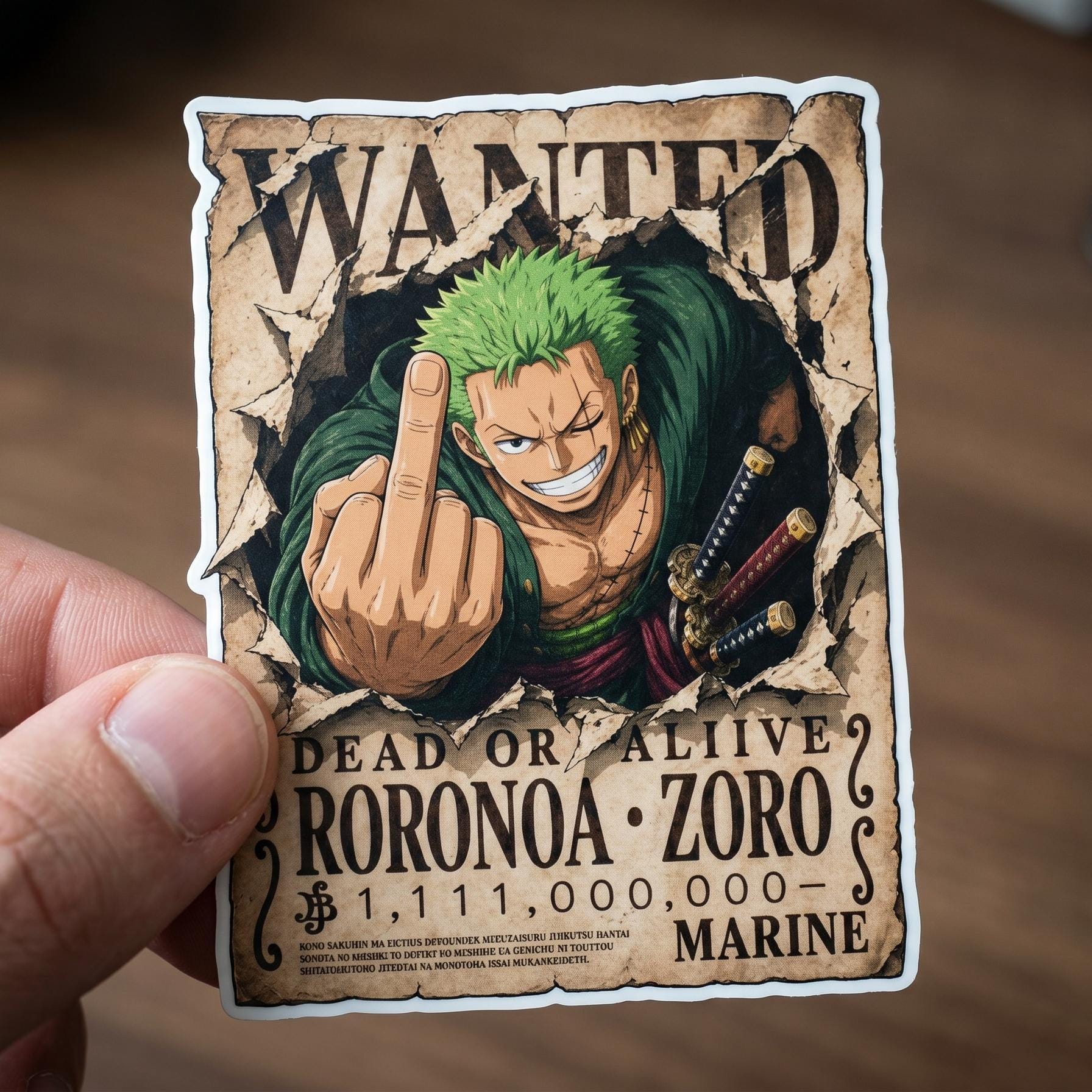 Zoro poster - Etsy 日本