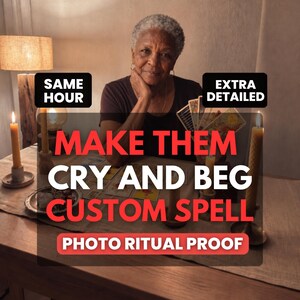 Reconnection & Emotional Clarity Spell - SAME DAY Spiritual Guidance for Reflection, Communication Insight and Photo Proof