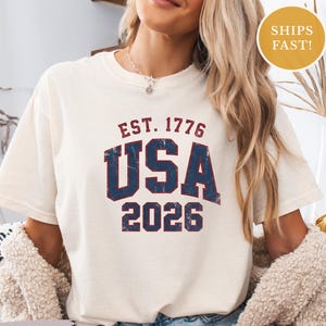 Independence day T-shirt, 4th july tee, American Independence day shirt, Celebrate 250th, 1776-2026, Vintag-shirt, Semiquincentennial Gift