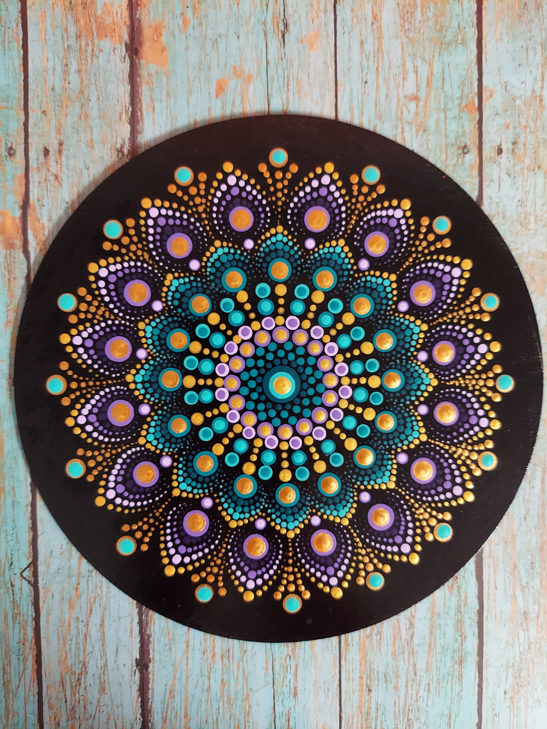 Mandala Dot Painting