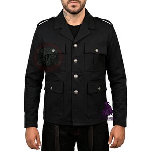 Military Goth Jacket - Etsy