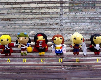 Made to Order(FINISHED DOLL): Choose any 1 - FF/One Piece/Fullmetal