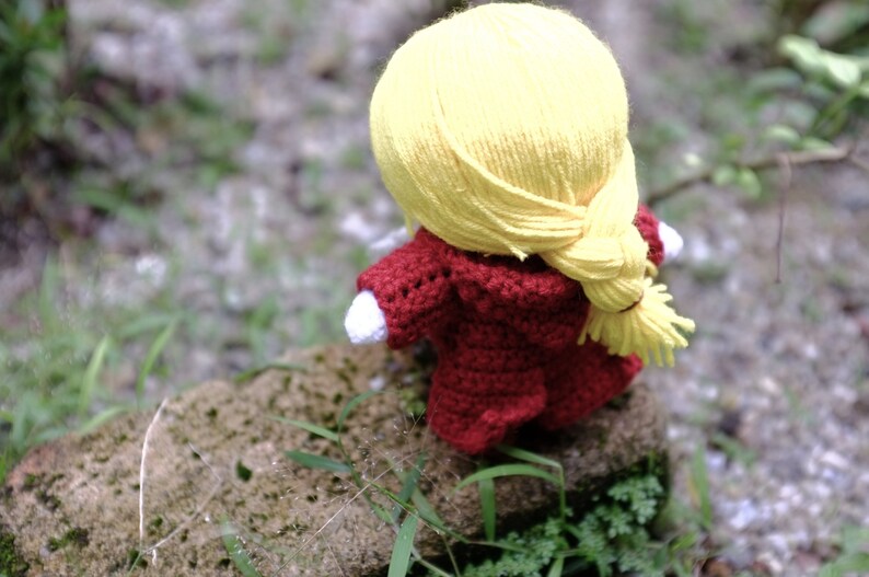 PATTERN Edward Elric Amigurumi crochet pattern PDF File image 4