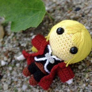 PATTERN Edward Elric Amigurumi crochet pattern PDF File image 3