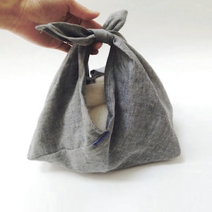 PATTERN, Knitting Project Bag (PDF Pattern), Eco-Friendly Pouch, Zero-Waste, Lunch Bag image 9