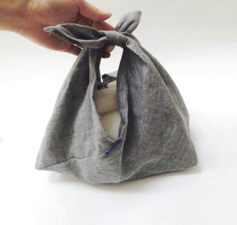 PATTERN, Knitting Project Bag (PDF Pattern), Eco-Friendly Pouch, Zero-Waste, Lunch Bag image 9
