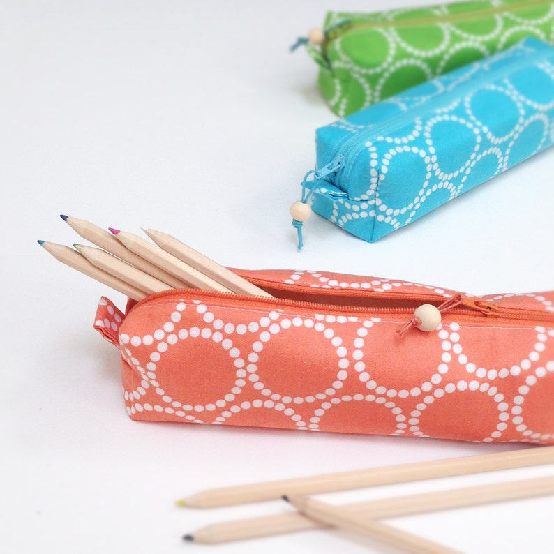 PATTERN Pencil Case Bag Pattern PDF Sewing Tutorial Etsy