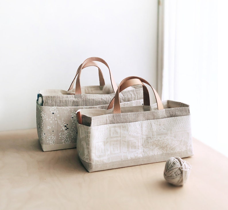 Tool Bag, PDF sewing pattern, Gus Tool Bag, project bag, craft tool caddy, knitting bag, indigobirddesign image 5