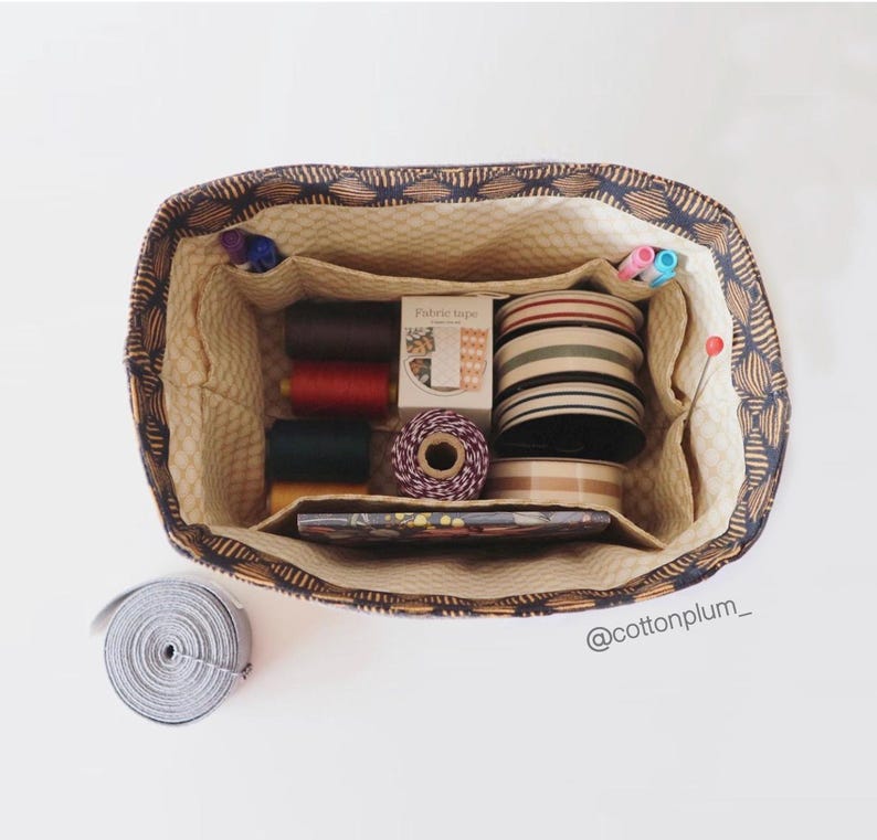PATTERN, Sierra Tote & Bin Sewing Pattern, Knitting Project Bag (PDF Pattern) image 7