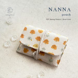 PATTERN, Notions Pouch, PDF Sewing pattern, mini pouch pattern, Tool Pouch, Sewing Tutorial, haberdashery, travel pouch