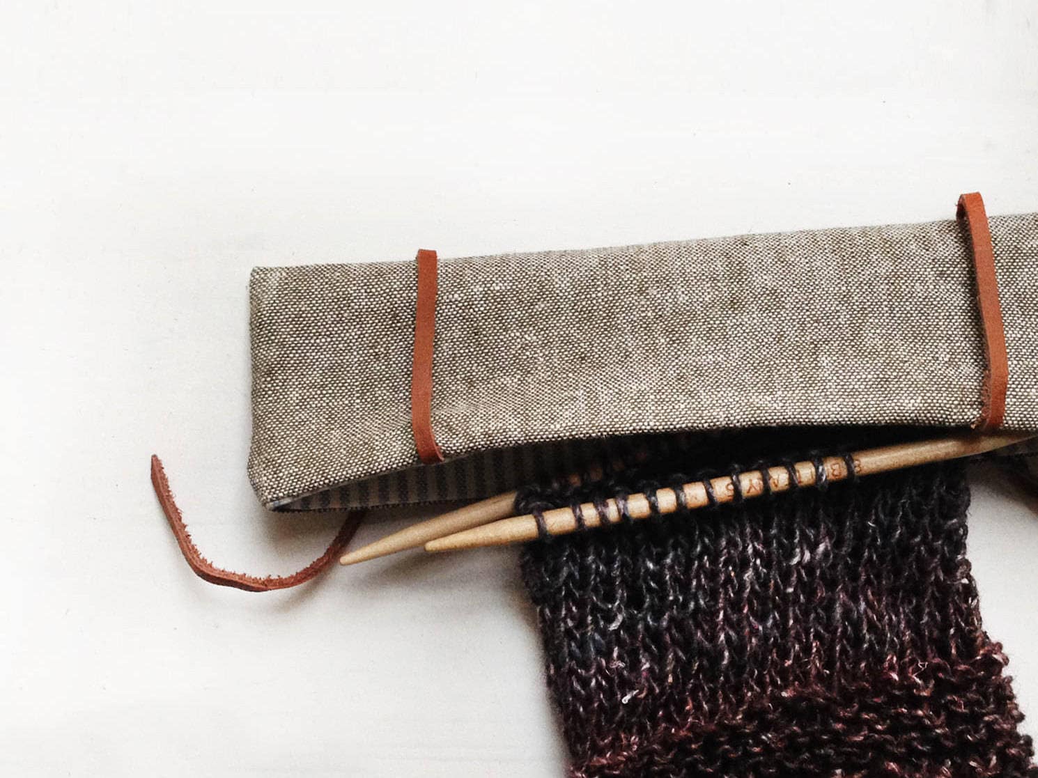 DPN Holder DPN Cozy Needle Case Sewing Tutorial Sewing Etsy