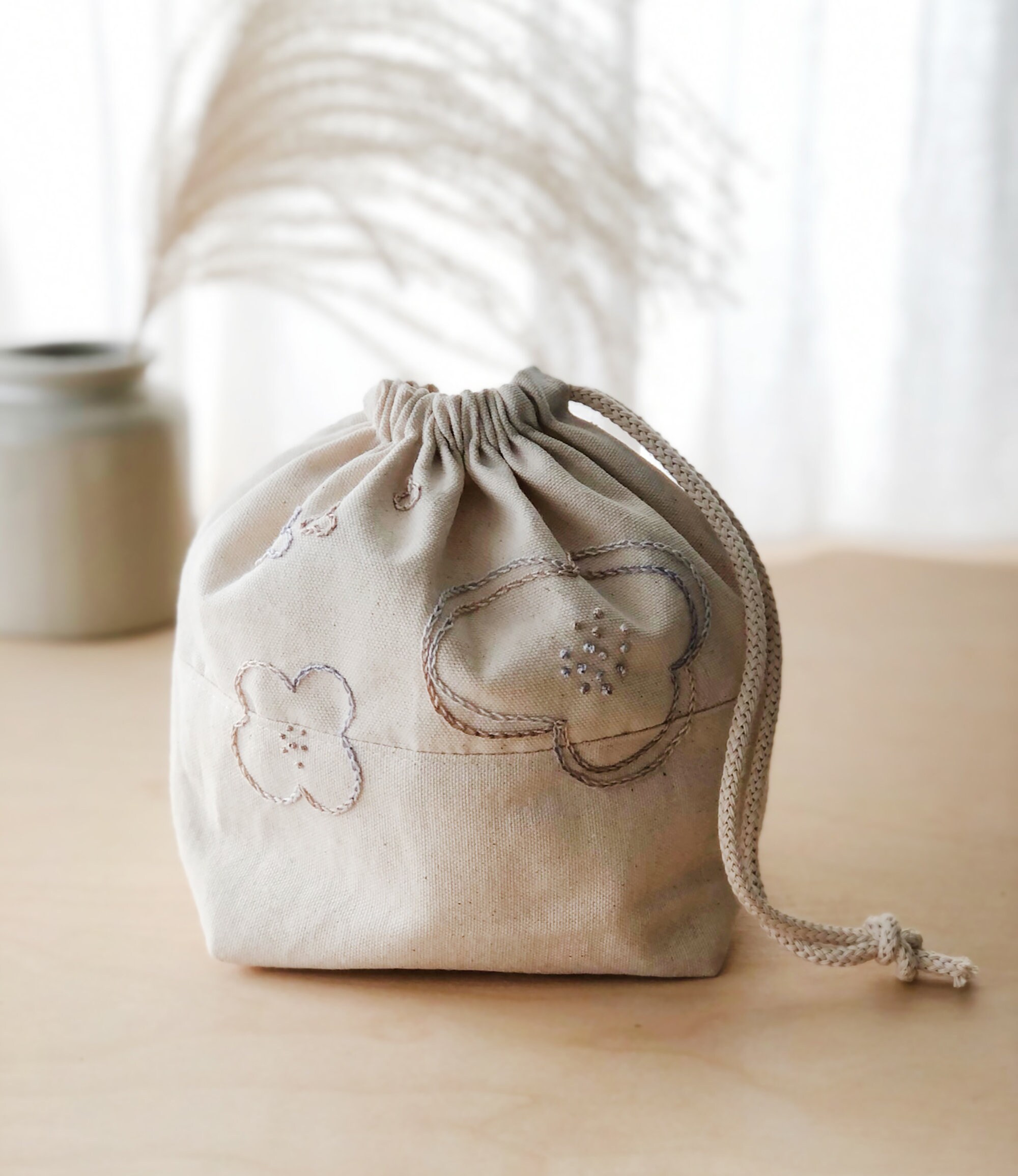 PATTERN Drawstring Bag Knitting Bag PDF Sewing Pattern - Etsy Sweden