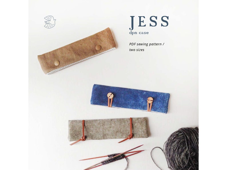 DPN Holder, DPN Cozy, Needle Case, Sewing Tutorial, Sewing pattern, Jess needle case image 1