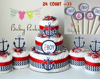 Nautical Baby Shower Decoration Etsy