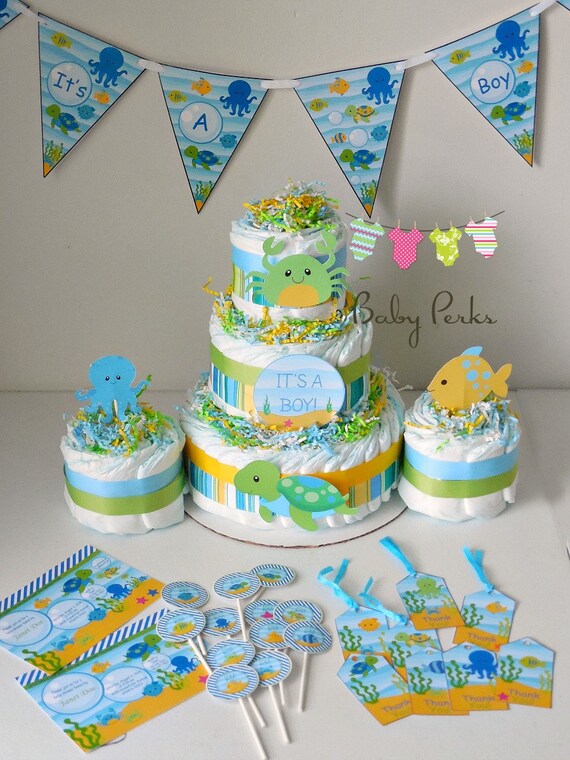Under The Sea Baby Shower Package Under The Sea Baby Etsy