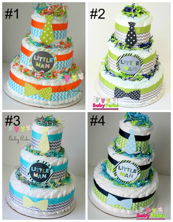 Little Man Diaper Cake Mustache Baby Shower Mustache Party Etsy