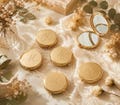 Personalized Compact Makeup Mirror | Custom Initial Engraved Pocket Mirror|Bridesmaid Gift|Bridal Shower Favor | Wedding Party Gift for Her product logo