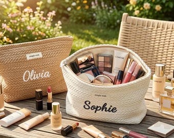 Personalized makeup bag / storage bag / cosmetic bag for women / gift for women