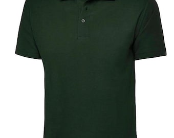 Haftowana/Personalizowana klasyczna koszulka polo, męska/damska