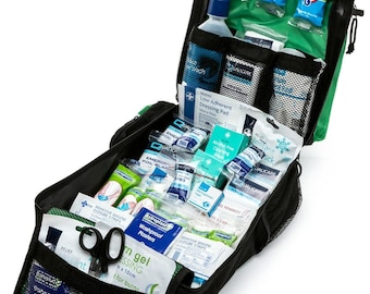 Premium Large First Response First Aid Kit Rucksack - Fully Stocked UK British Standard