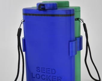 Sunflower Seed Holder — Shell + Pour Locker Set | 5x Capacity | Pocketable | Food Safe | Custom Colors