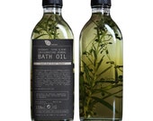 Rosemary, thyme and mint invigorating herbal bath oil 150ml