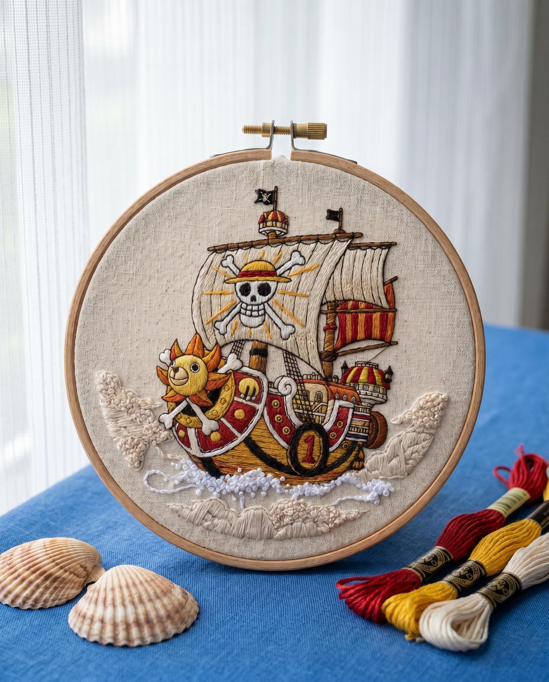One Piece Cross Stitch Kit - Etsy