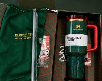 Stanley FIFA World Cup 2026 Quencher H2.0 Tumbler, Limited Edition Soccer Travel Mug