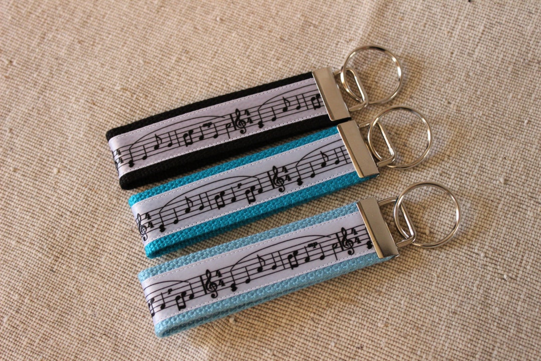 Music Key Fob, Bag Tag Etsy