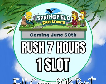 Springfiled Partners - Monopoly_Go Partners (Full Carry Service) 1X SLOT