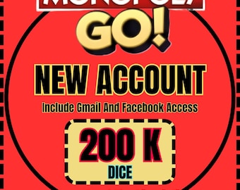 Monopoly_Go New Account 200K Dice - ( Fast Delivery )