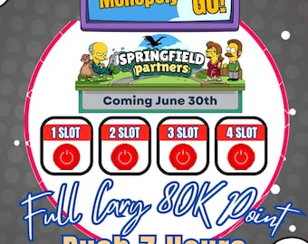 Monopoly_Go Partners Event - Springfiled Partners (Full Carry 80K Point)