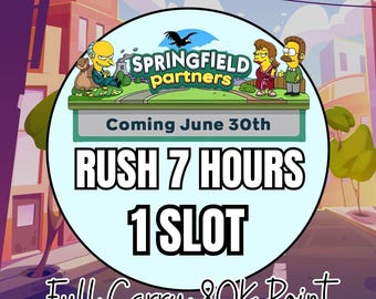 1x Slot - Springfiled Partners - Monopoly_Go Partners (Full Carry Service)