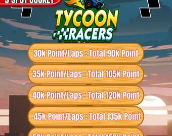TYCOON RACERS Monopoly_Go Event - Full Carry Point (Fast Delivery)