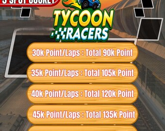 TYCOON RACERS - Monopoly_Go Event Racers - (Fast Delivery) Full Carry Point