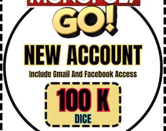 Monopoly_Go New Account 100K Dice - ( Fast Delivery )