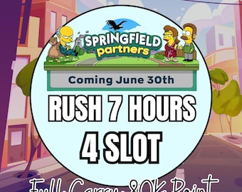4x Slot - Springfiled Partners - Monopoly_Go Partners (Full Carry Service)