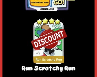 Run Scratchy Run - Monopoly_GO Stickers 4 Sterne - Neues Album June (Schnelle Lieferung)