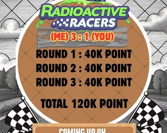 Monopoly_GO Event - RadioAcive Racers - 40K Points/Per Lap ( Me ) 3 : 1 ( You )
