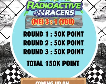 Monopoly_GO Event - RadioAcive Racers - 50K Points/Per Lap ( Me ) 3 : 1 ( You )