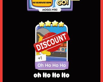 Oh Ho Ho Ho - Monopoly_GO Stickers 4 Star - Neues Album Juni (Schnelle Lieferung)