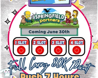 Monopoly_Go Partners Event - Springfiled Partners (Full Carry Service)